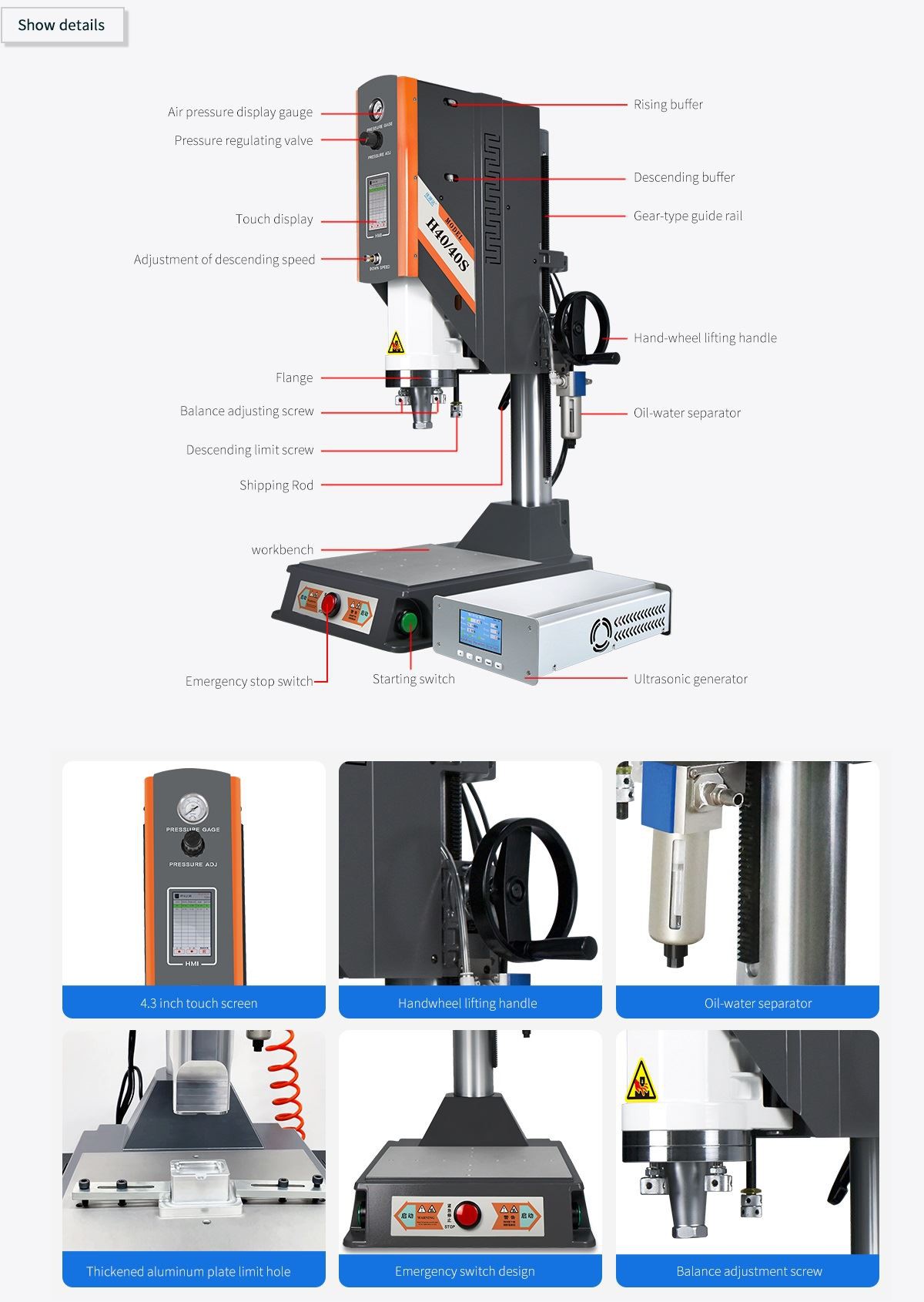 Ultrasonic Pp Plastic Welder