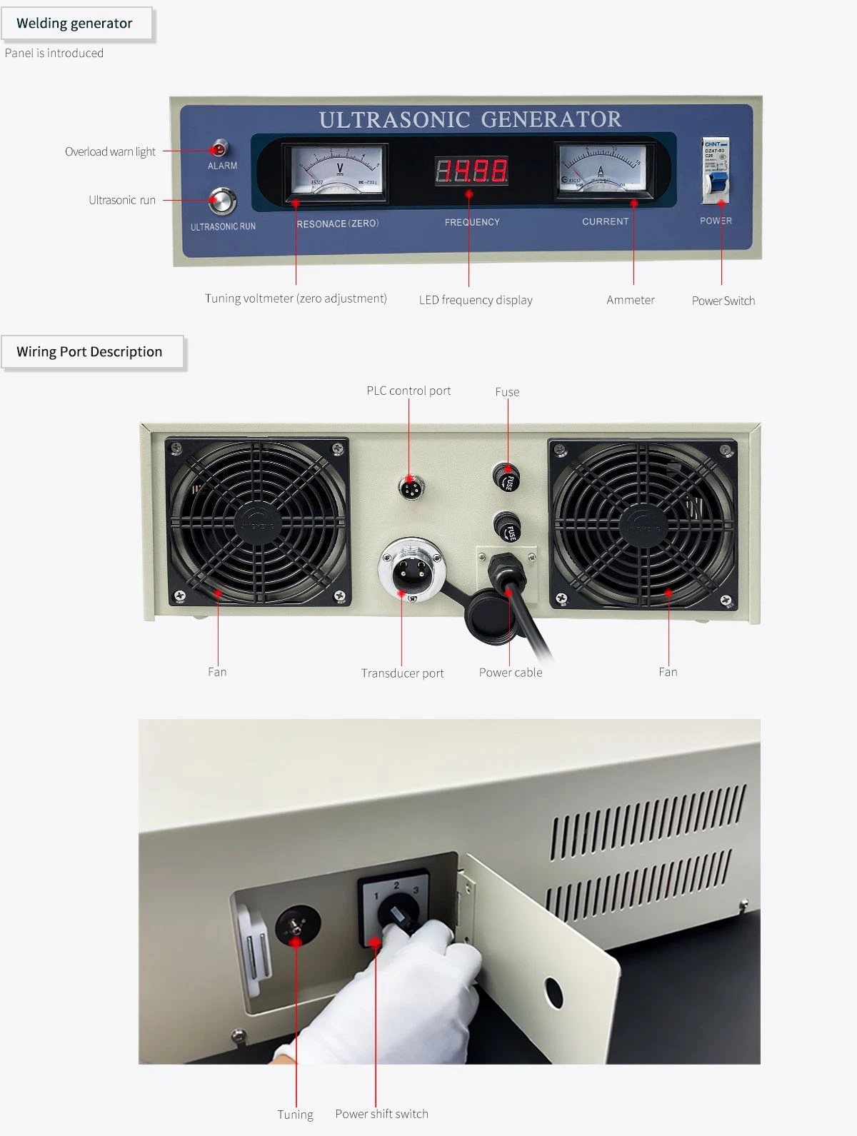 Analog Ultrasonic Generator
