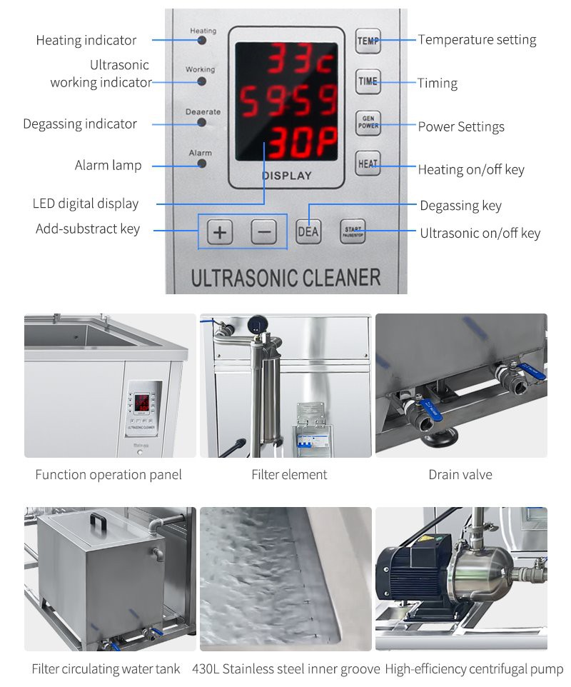 Ultrasonic Filter Cleaning Machine