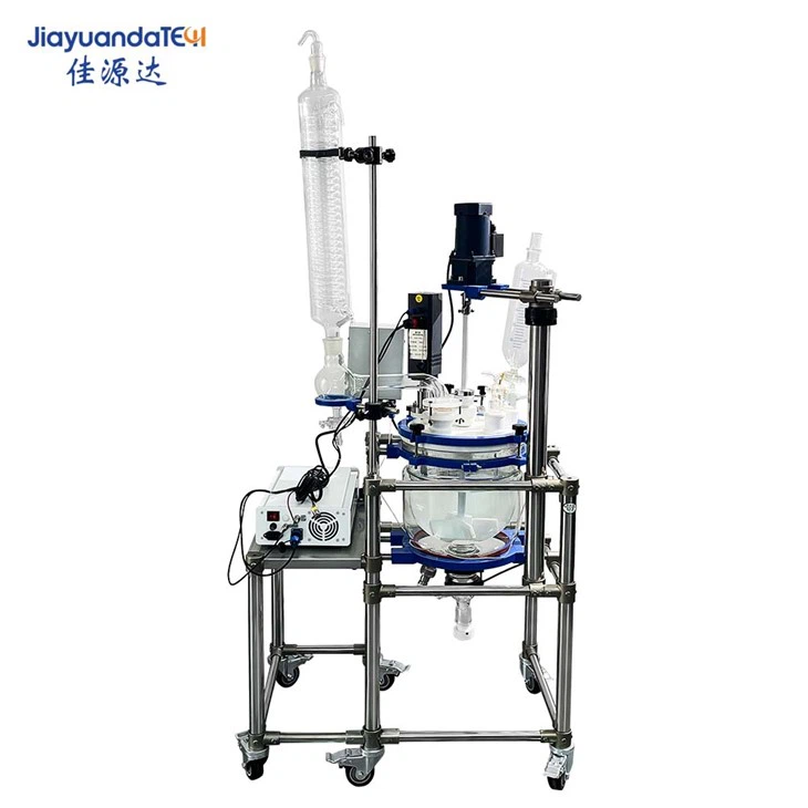 Ultrasonic Jacketed Glass Reactor