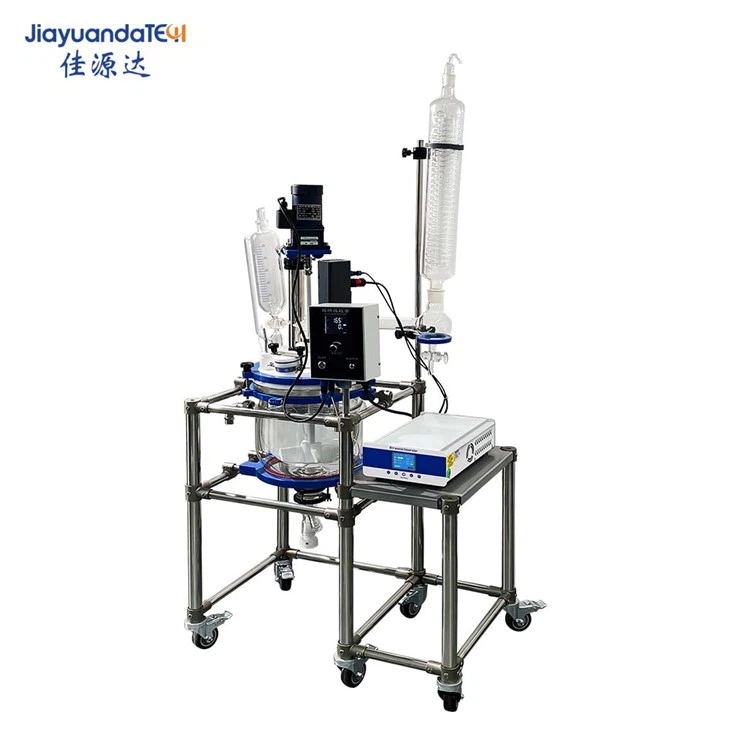 Ultrasonic Jacketed Glass Reactor