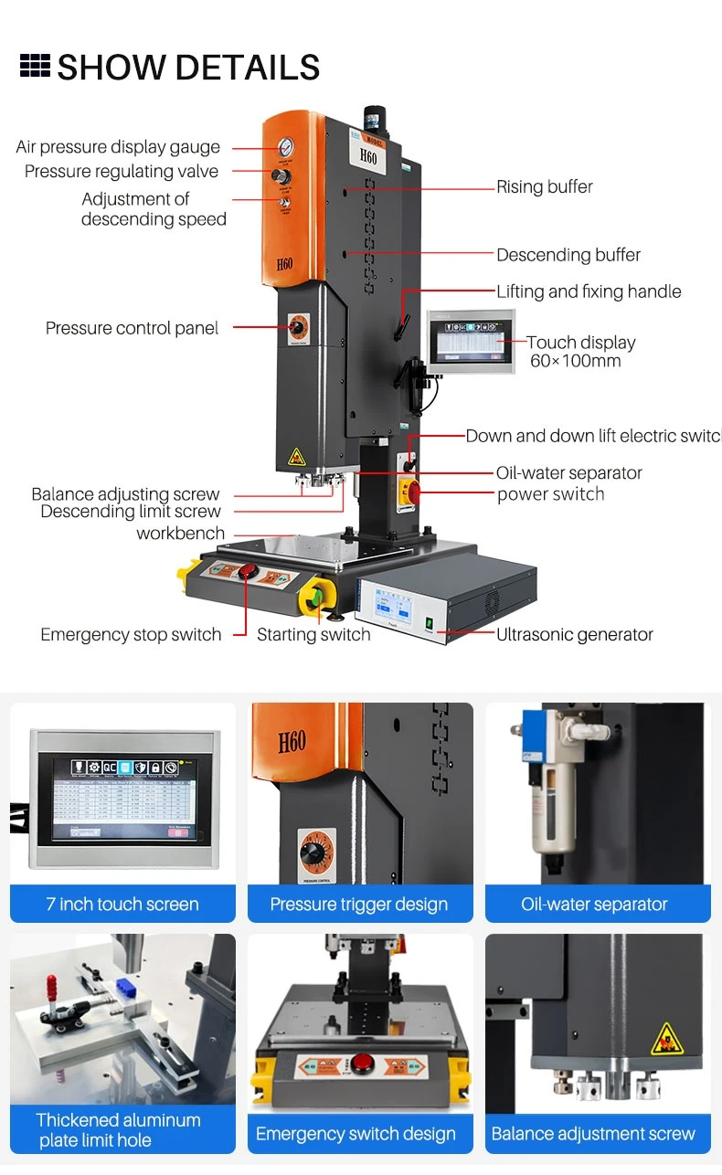 Digital Ultrasonic Plastic Welding Machine Digital Ultrasonic Plastic Welding Machine